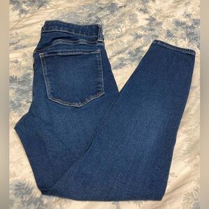 GAP Dark-medium Wash Universal Leggings Skinny Jeans Size 4 27 Short EUC